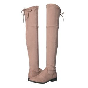 Dolce Vita Neely Over the Knee Boots Taupe Sz 9
